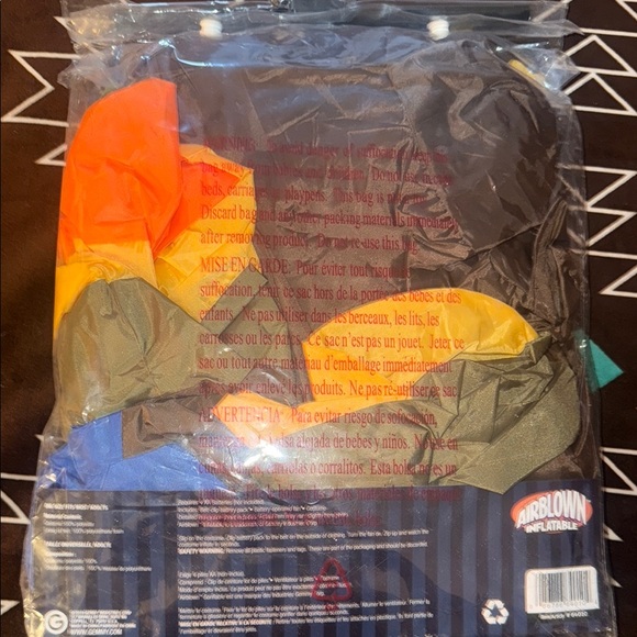 ADULT Turkey Rider Costume Seasonal Fun - Picture 4 of 4